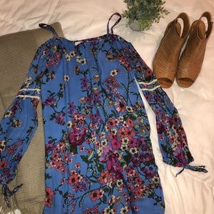 Wayf Cold Shoulder Dress